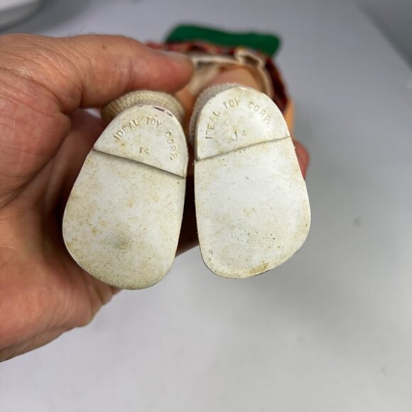 Vintage 1960s Shirley Temple Ideal Doll 14" Toy Collectible In Red Outfit - Picture 15 of 15